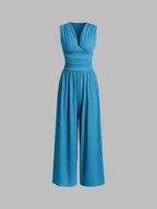 Felicity | Strapless Wide Leg Jumpsuit Wedding Guest Occasion