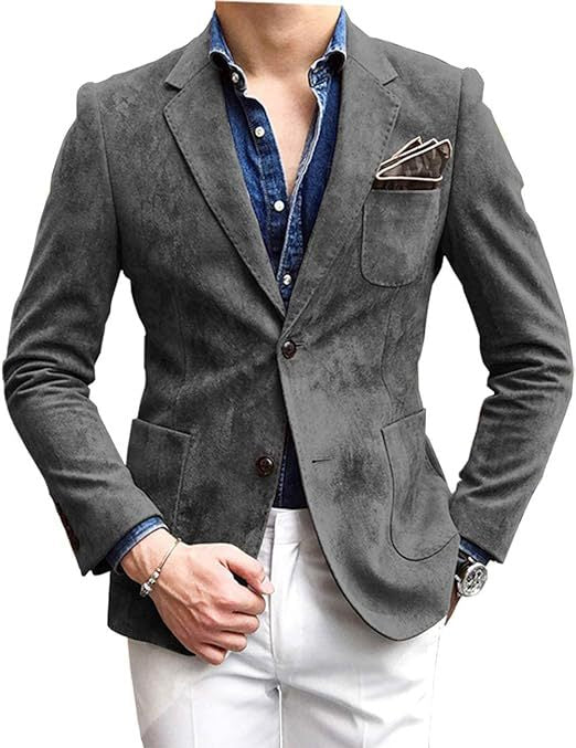Octavian | Velvet Blazer Smart Casual Formal Occasions Jacket