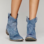 Edith | Women's Dress Low Heel Ankle Boots