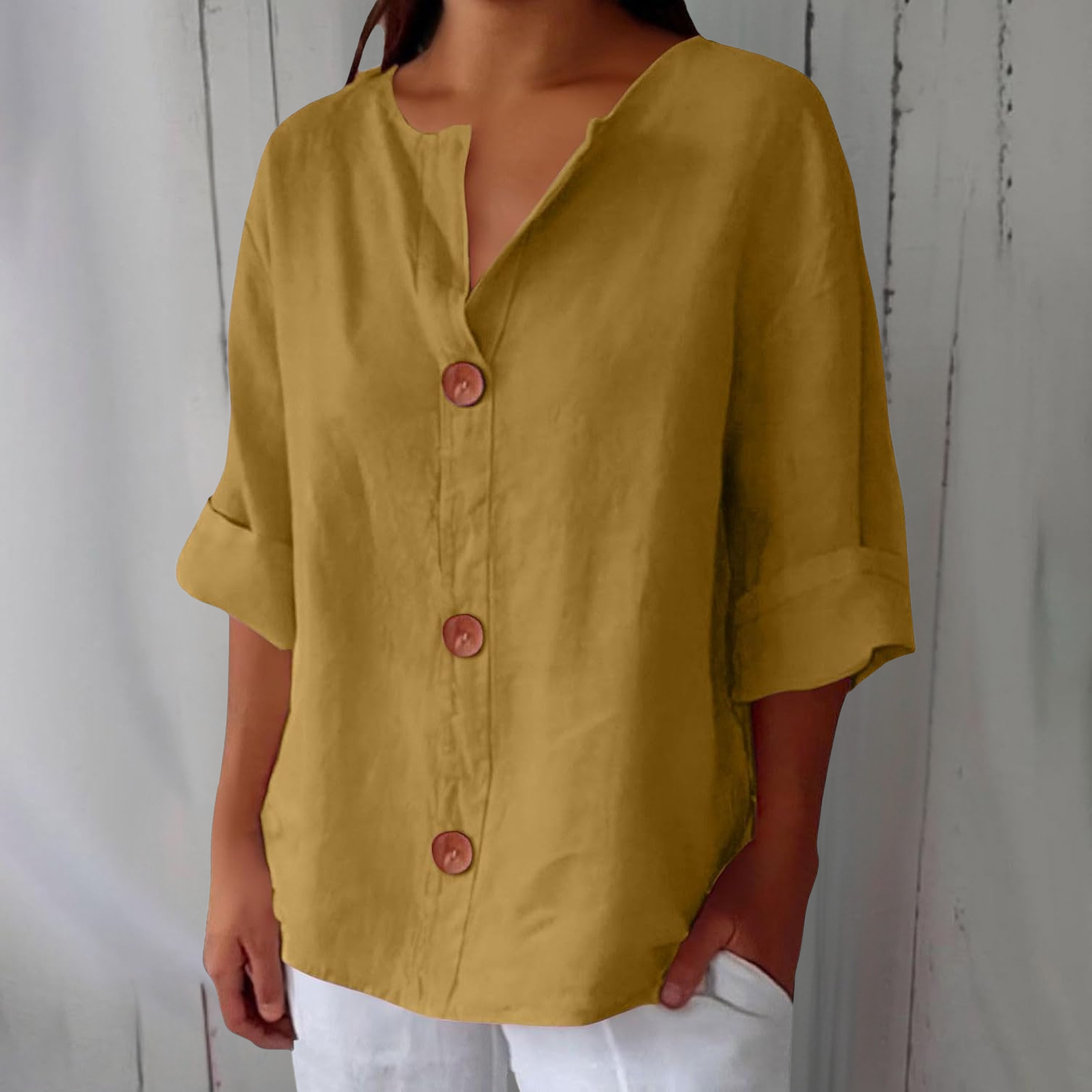 Oceane | Breathable Linen Summer Blouse For Every Occasion