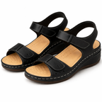 Fleur | Comfortable Wedge Heels For Wide Feet Summer Sandals