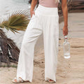 Evangeline | Skinny Fit Linen Trousers For Smart Casual Wear
