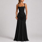 Theodora | Elegant Dresses For Women Ruched Maxi Evening Gown