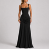 Theodora | Elegant Dresses For Women Ruched Maxi Evening Gown