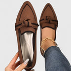 Felicity | Women's Leather Loafer Flats for Smart Casual Wear
