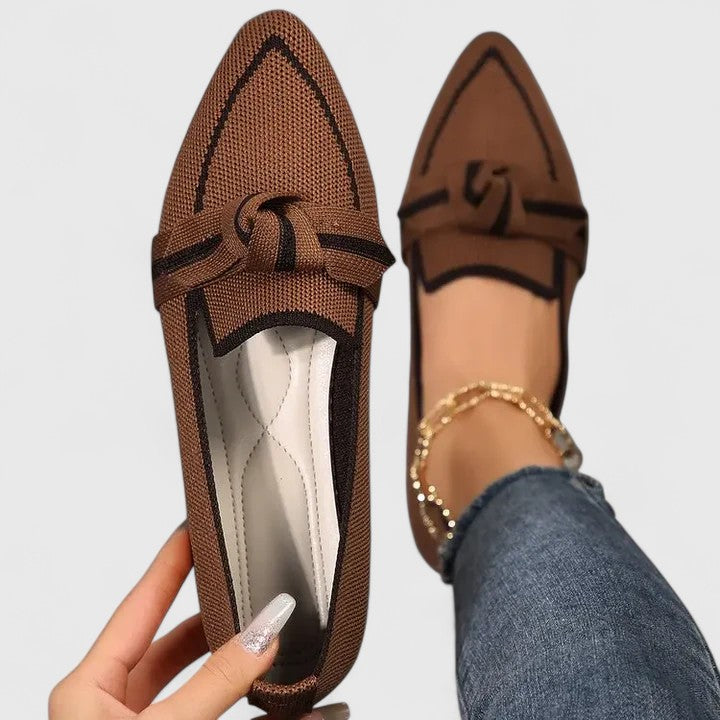 Felicity | Women's Leather Loafer Flats for Smart Casual Wear