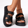 Felicity | Chunky Platform H-Strap Sandals for Summer