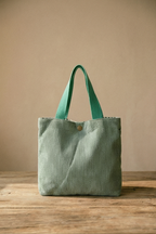 Romilly | Corduroy Canvas Tote Bag For Everyday Essentials