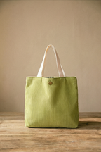 Romilly | Corduroy Canvas Tote Bag For Everyday Essentials