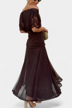 Josephine | Women Lace Drape Dress Wedding Guest Occasion
