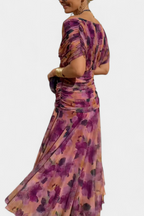 Josephine | Women Lace Drape Dress Wedding Guest Occasion