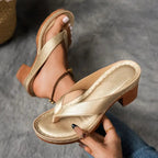 Violaine | Supportive Wedge Sandals for All-Day Comfort
