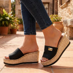 Soleira - Wedge Slide Sandals Wedge Slide Sandals 
