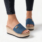 Soleira - Wedge Slide Sandals Wedge Slide Sandals 