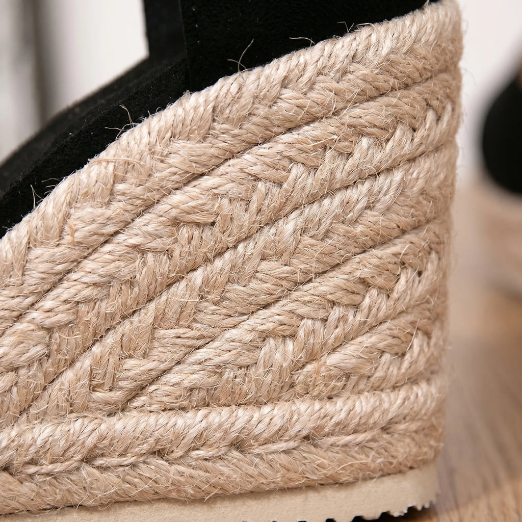 Solena - Closed Toe Wedge Sandals Closed Toe Wedge Sandals 