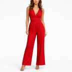 Mathilde | Strapless Wide Leg Jumpsuit Smart Occasion