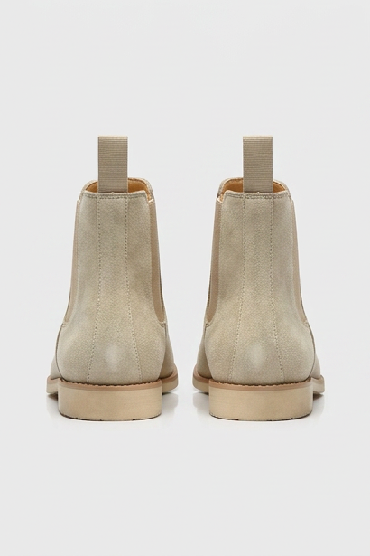 Yorick | Black Suede Leather Chelsea Ankle Boots Smart Casual