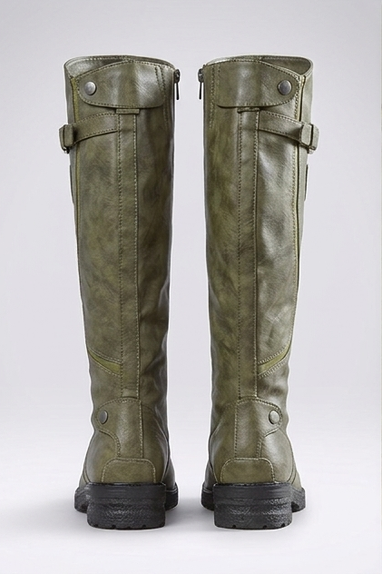 Joelle | Wide Fit Tall Knee High Leather Boots