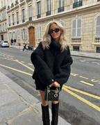 Vivienne | Chunky Knit Turtleneck Roll Neck Jumper Sweater