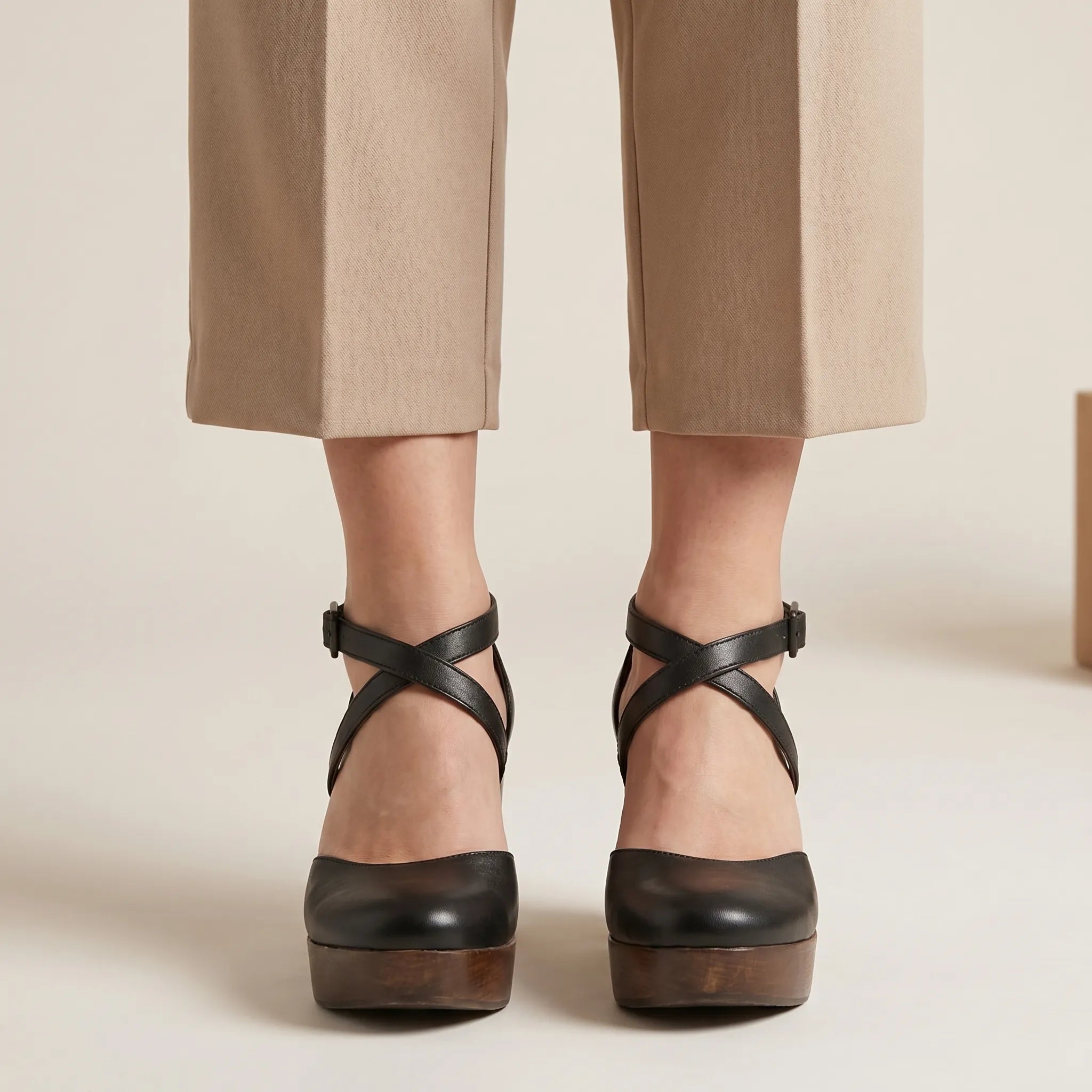 Vellora - Closed Toe Platform Heels Closed Toe Platform Heels 