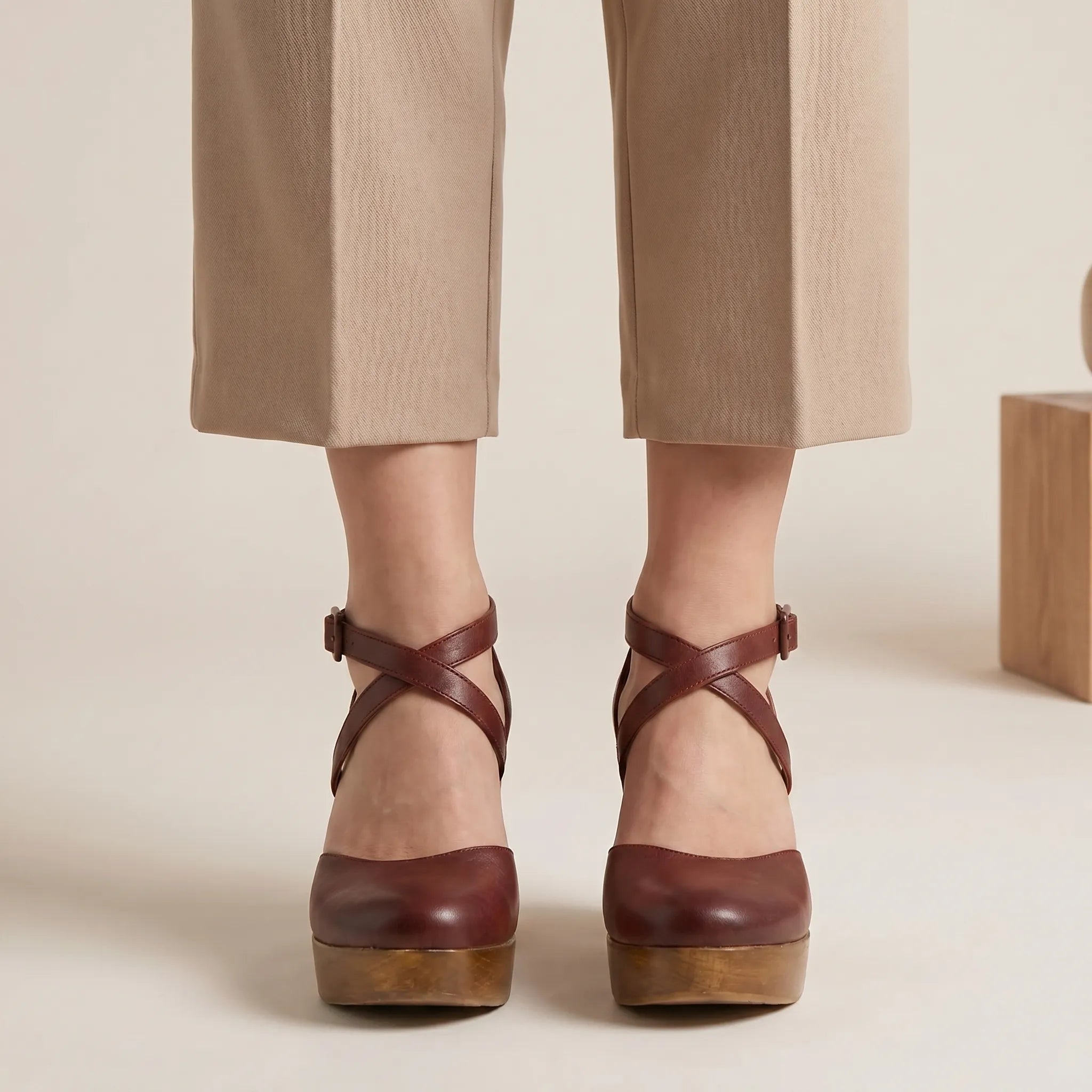 Vellora - Closed Toe Platform Heels Closed Toe Platform Heels 