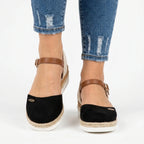 Viyana - Flatform Ankle Strap Sandals Flatform Ankle Strap Sandals 