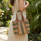 Maya | Woven Mini Tote Bag Boho Stylish Summer