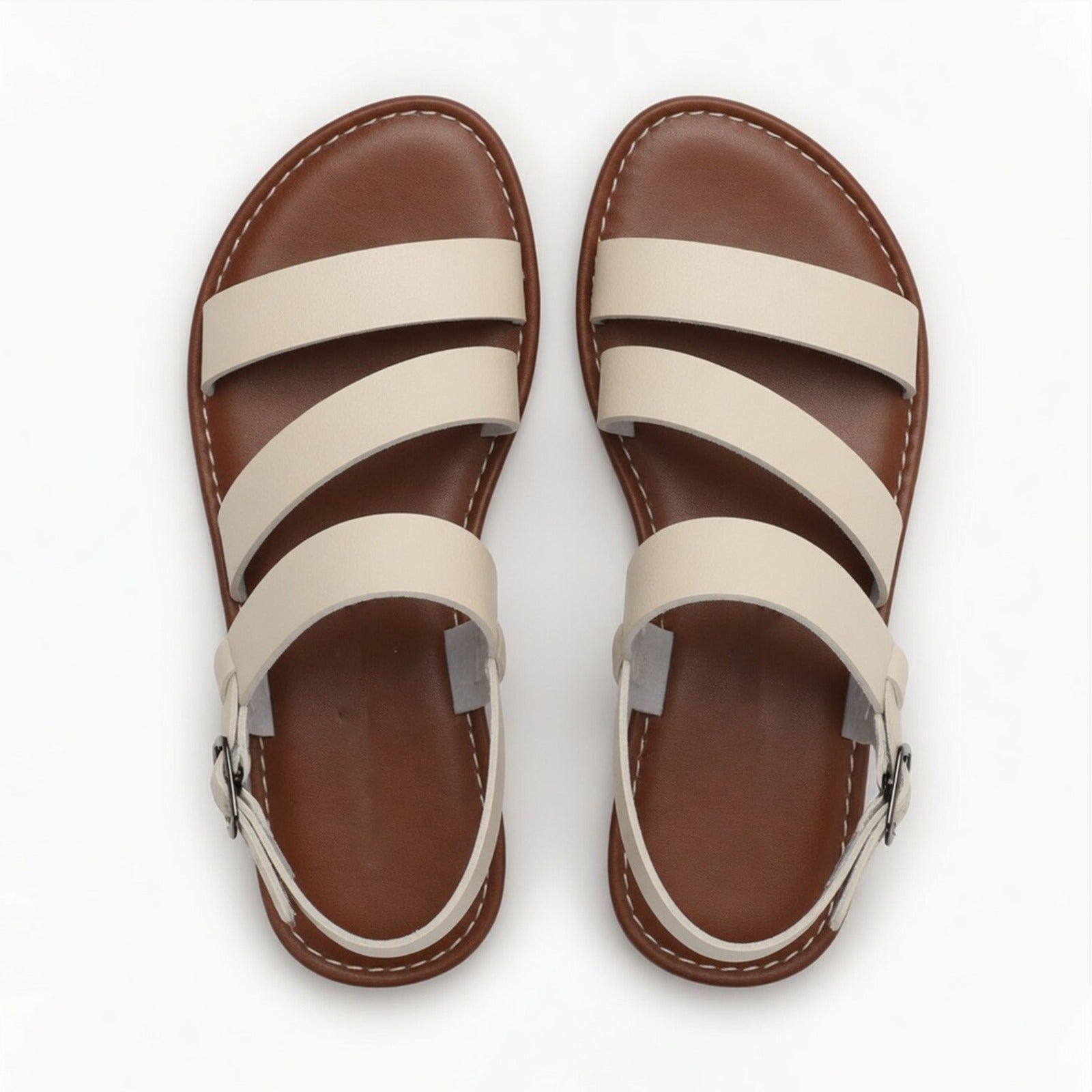 Xanthe | Strappy Flat Sandals Open Toe Summer