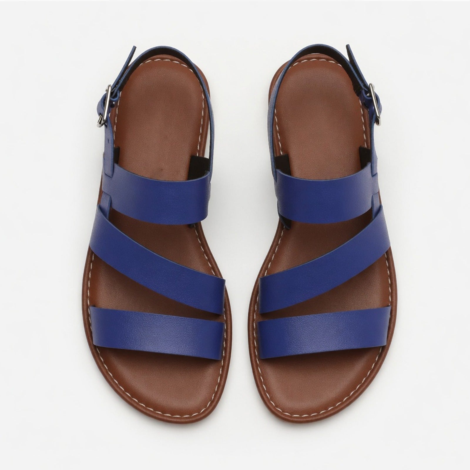 Xanthe | Strappy Flat Sandals Open Toe Summer