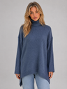 Iliana | Oversized Roll Neck Jumper Sweater Cosy Knit