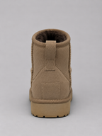 Iliana | Black Suede Leather Ankle Winter Boots