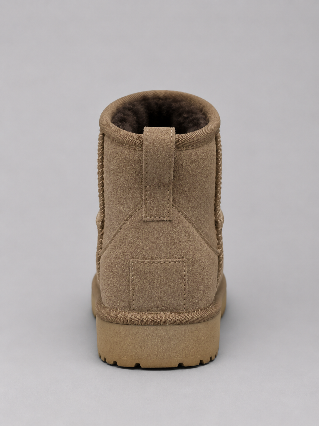 Iliana | Black Suede Leather Ankle Winter Boots