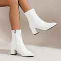 Oriane | Heeled Ankle Boots With Side Zip For Everyday Wear