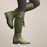 Quintessa | Women's Knee-High Hiking Boots with Buckle Detail