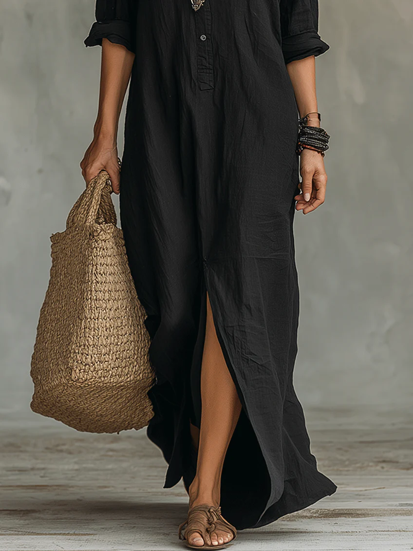 Liliana | Elegant Beach Cover Up Maxi Dress Resort Beachwear