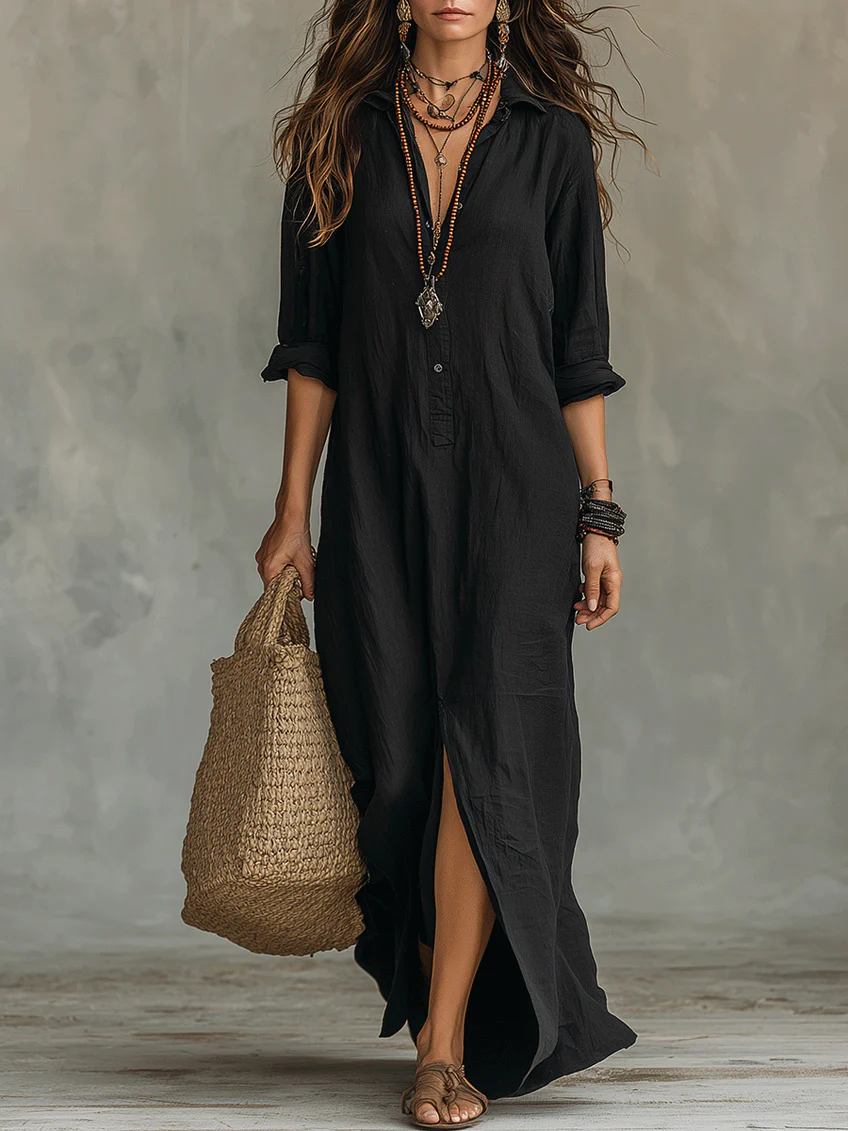 Liliana | Elegant Beach Cover Up Maxi Dress Resort Beachwear