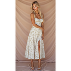 Ursula | Corset Bandage A-Line Midi Dress