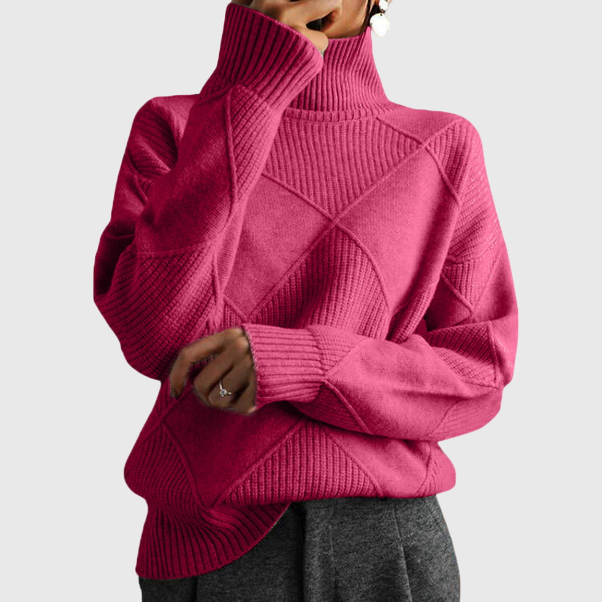 Coralie | Turtleneck Sweater Dress for Every Winter Mood