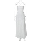 Liliana | Spaghetti Strap Floral Evening Dress