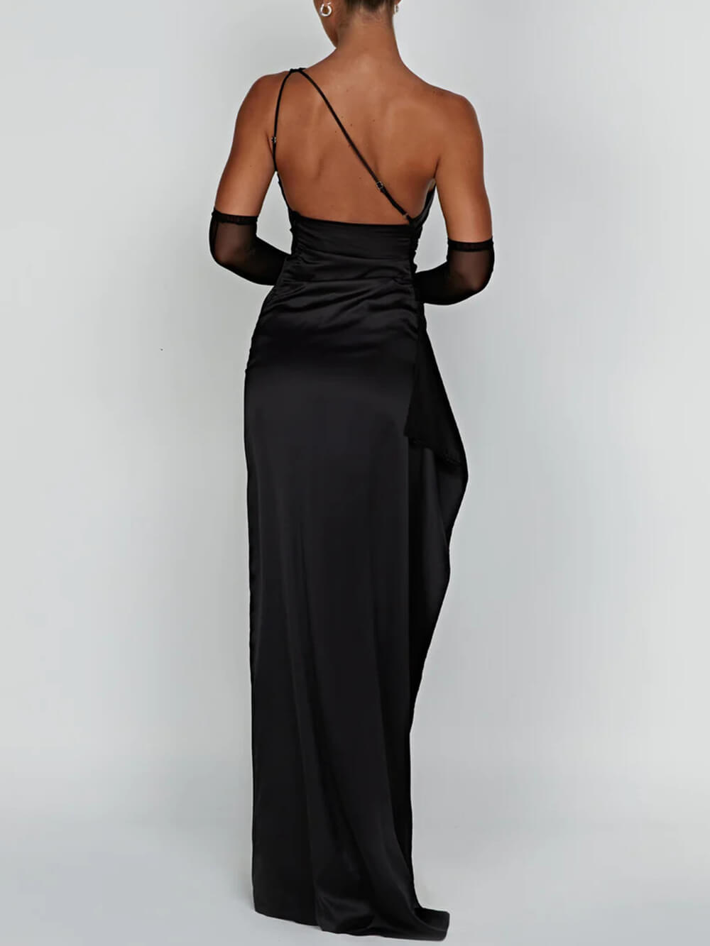 Eulalie | Satin Slip Dress Maxi Evening Occasion Gown