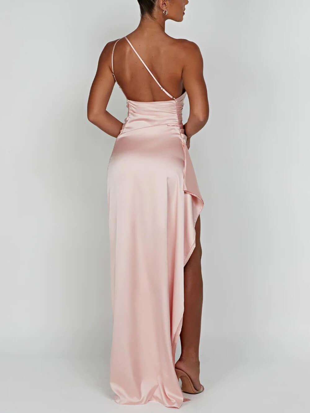 Eulalie | Satin Slip Dress Maxi Evening Occasion Gown