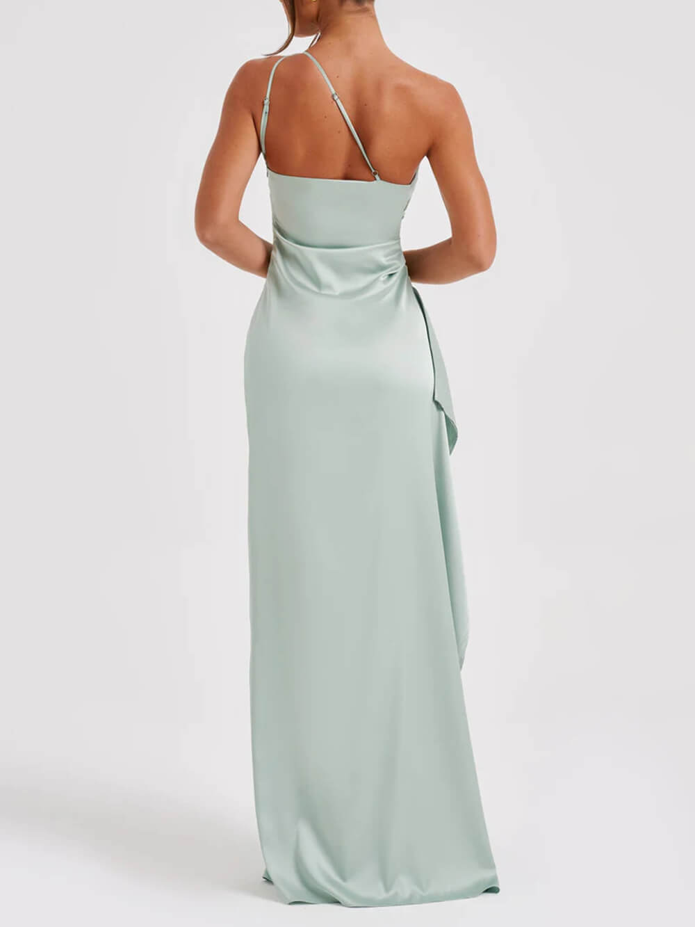 Eulalie | Satin Slip Dress Maxi Evening Occasion Gown