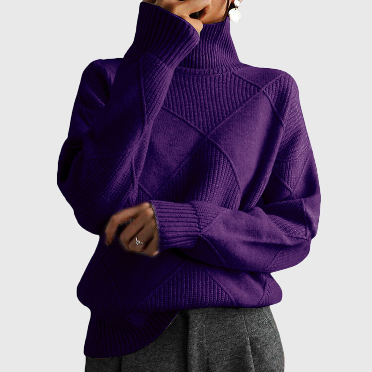Coralie | Turtleneck Sweater Dress for Every Winter Mood