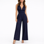 Mathilde | Strapless Wide Leg Jumpsuit Smart Occasion