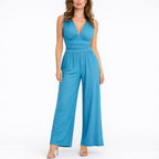 Mathilde | Strapless Wide Leg Jumpsuit Smart Occasion