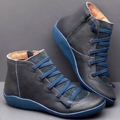 Apolline | Supportive Lace-Up Ankle Boots for Everyday Wear
