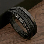 Lysander | Mens Bracelet Leather Casual Formal Accessory