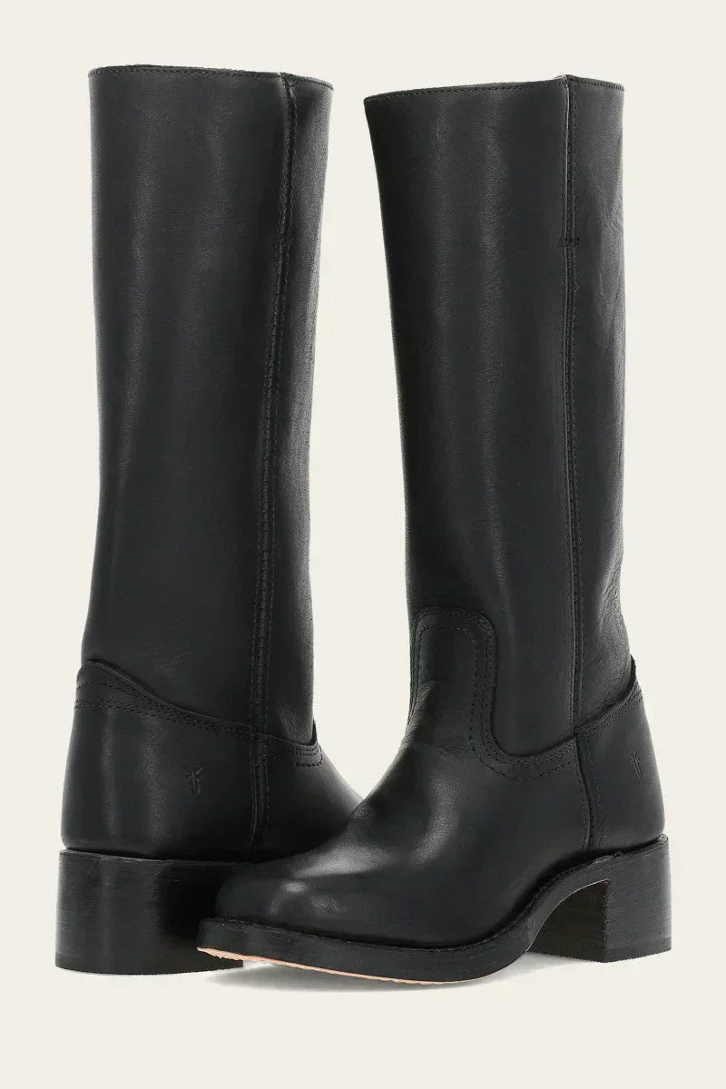 Hermione | Womens Motorcycle Boots Western Leather Cowboy