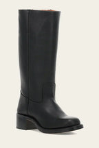 Hermione | Womens Motorcycle Boots Western Leather Cowboy