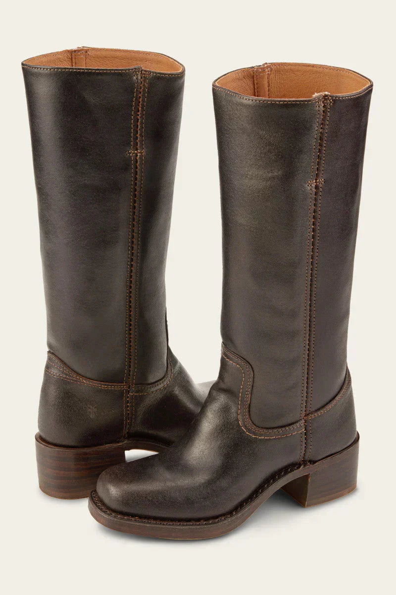 Hermione | Womens Motorcycle Boots Western Leather Cowboy